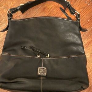 Dooney & Bourke Black Leather Shoulder Bag